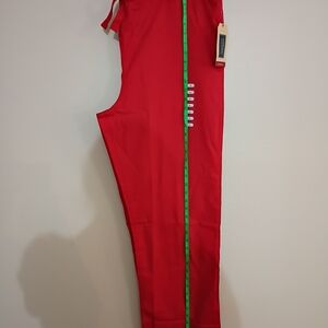 Cherokee Workwear Unisex Scrub Pants Red NWT Large